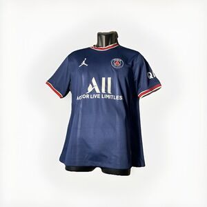 #30 Messi Jordan PSG Home Jersey Men's S Jump Man Stitched